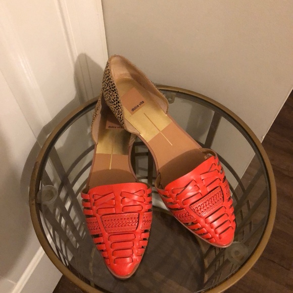 Dolce Vita Flats Leopard and Coral - Picture 4 of 5